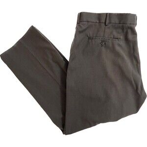 Perry‎ Ellis Portfolio Mens Gray Classic Dress Slacks Size 42x30
